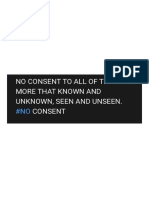 No Consent Prayer