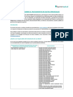 Quironsalud PoliticaProtecciónDatos ESP PDF