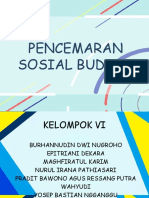 PENCEMARAN SOSIAL BUDAYA