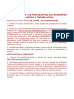 Requisitos Examenes Auxiliares Paramedicos Empiricos PDF
