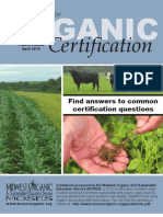 Organic Certification Guide Book