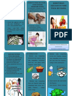 Leaflet Gizi Bumil DN Senam Hamil