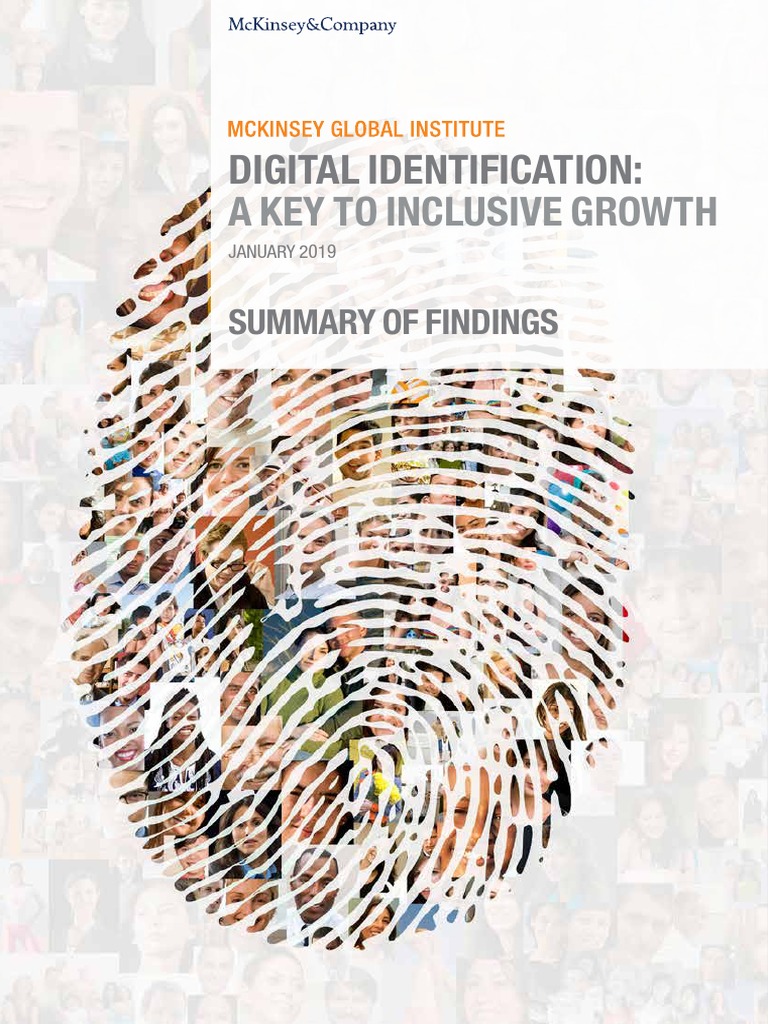 Digital Identification A Key To Inclusive Growth PDF | PDF | Identity ...