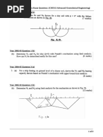 Bearing Capacity Factors Suggested Exam Answers (CSE512 Advanced Geotechnical Engineering)