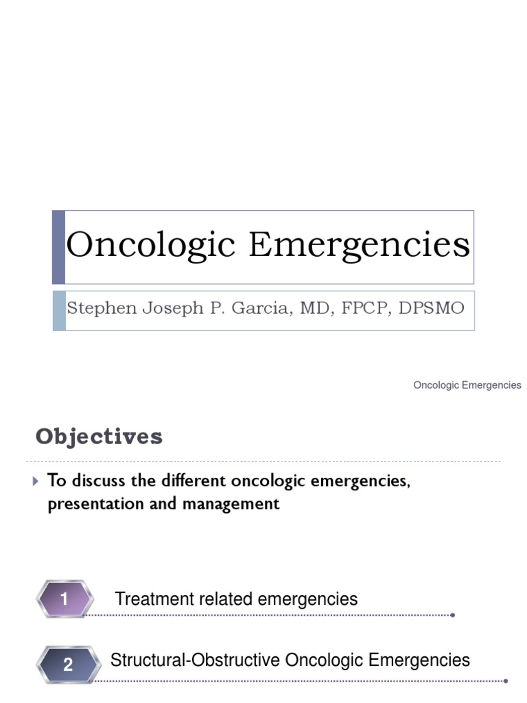 Oncologic Emergencies Pdf Cancer Metastasis
