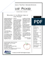 Spring 2009 Just Piced Newsletter, Midwest Organic and Sustainable Education Service