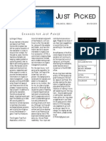 Winter 2010 Just Piced Newsletter, Midwest Organic and Sustainable Education Service