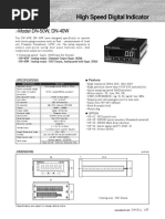 Digital Indicator - DN50W PDF