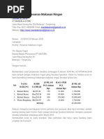 Surat Pesanan Makanan Ringan PDF