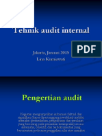 15. Tehnik Audit Internal