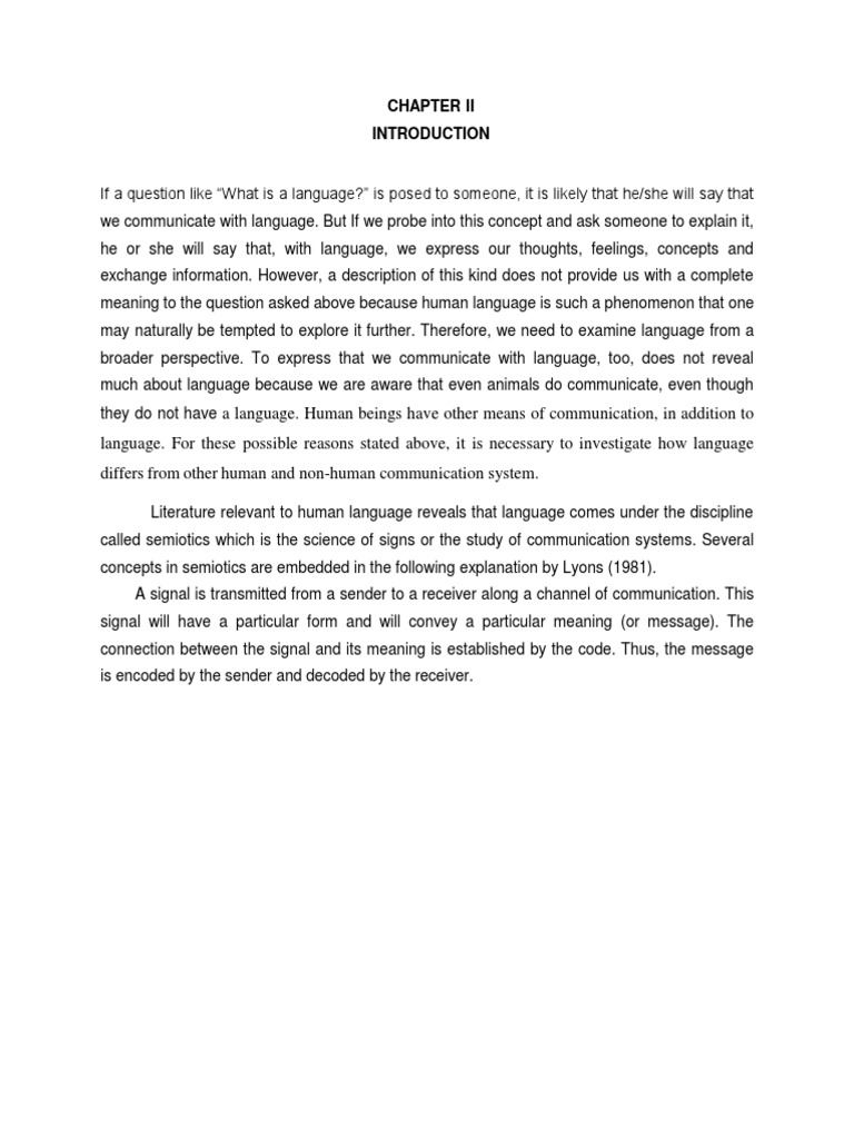 Nature of Language | PDF | Phoneme | Word