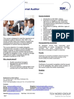 ISO 9001 Internal Auditor PDF