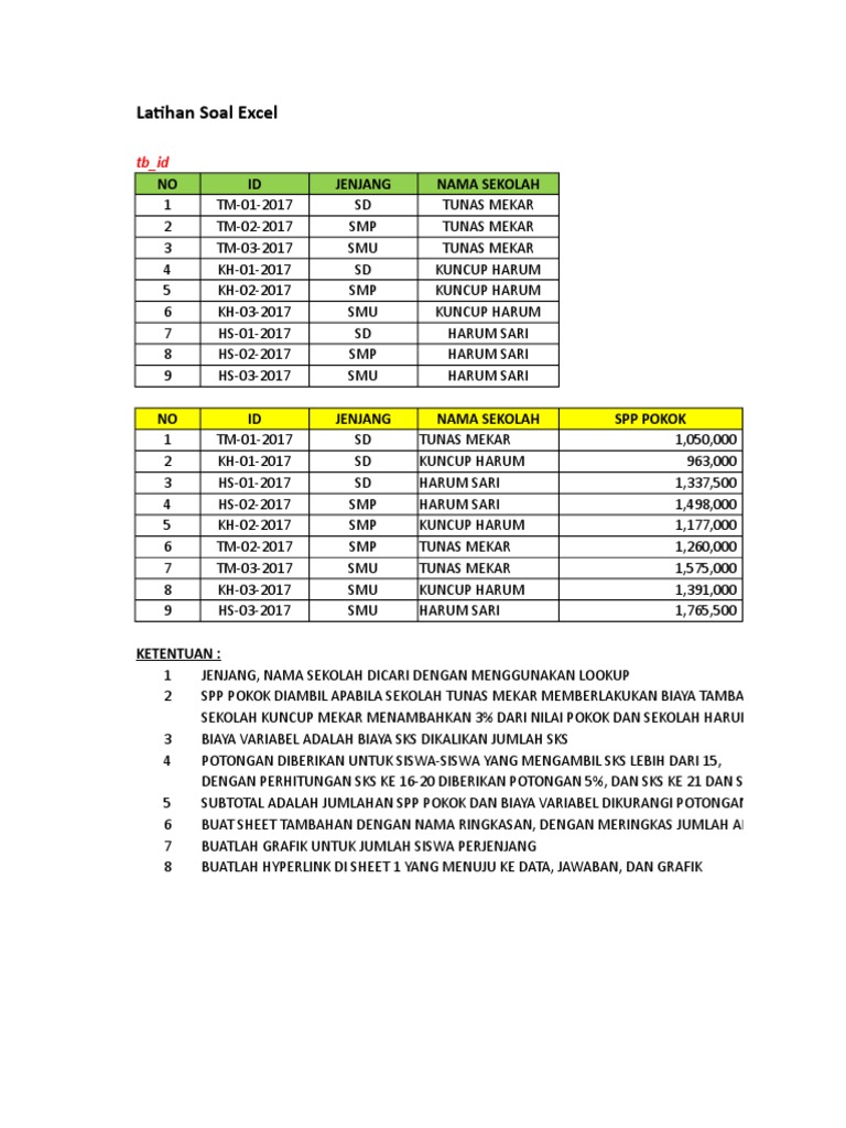 BMC Excel PDF