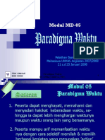 MD-05 Paradigma Waktu - Pps