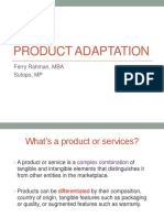 5th - Product Adaptation