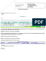 F15 Parts Quotation