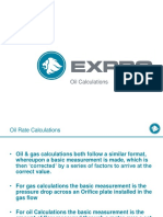 06 Hand Calculations For Oil Rates