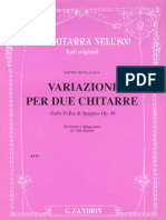 DUO - Liugui Moreti - Variaciones Per Chitarra