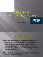 BTEC3301 Plant Biotech Introduction