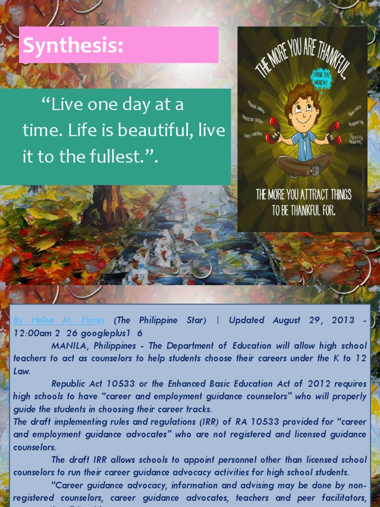 Introduction of guidance counseling pdf school counselor
