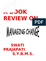 A Book Review On: Swati Prajapati S.Y.B.M.S