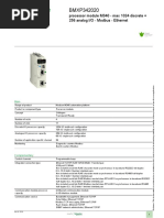 Modicon M340 - BMXP342020