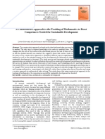 A Constructivist Approach To The Teaching of Mathe