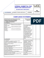 Compliance Statement - Section 26 Paint