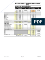 MRP-2001 Battery Calculation