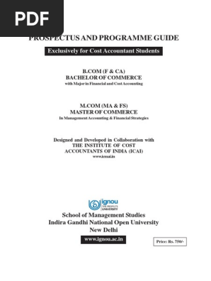 Bcomfandca Pdf Accounting University And College Admission