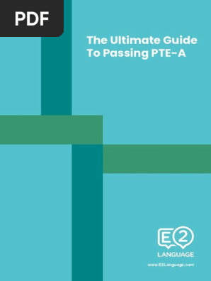 PTE a Ultimate Guide October2nd