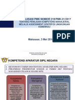 Sosialisasi PMK 219