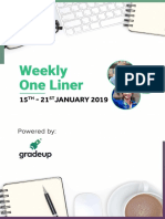 Weekly Oneliner 15 To 21st Jan ENG - PDF 72