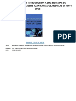 Introduccion A Los Sistemas de Navegacion Por Satelite Joan Carles Olmedillas PDF