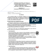 Práctica de Estructura de Texto y Ordenamiento de Textos