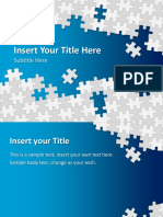 1046 Puzzle Pieces Powerpoint Template