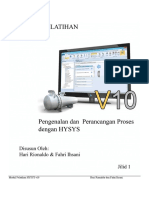 MODUL HYSYS v10