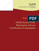 NISM Series XVII Retirement Adviser Certification Examination Final_Aug 2019