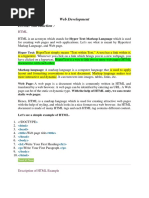 HTML Introduction