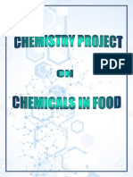Chemistry Project 2019-2020