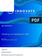 Migrating Your Databases To AWS Blair Layton Final