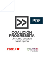 Acuerdo Programático Entre PSOE y Unidas Podemos