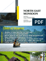 North-East Monsoon in India