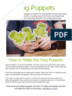 Picklebums Frogpuppets