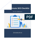 Seo Checklist 2020 PDF