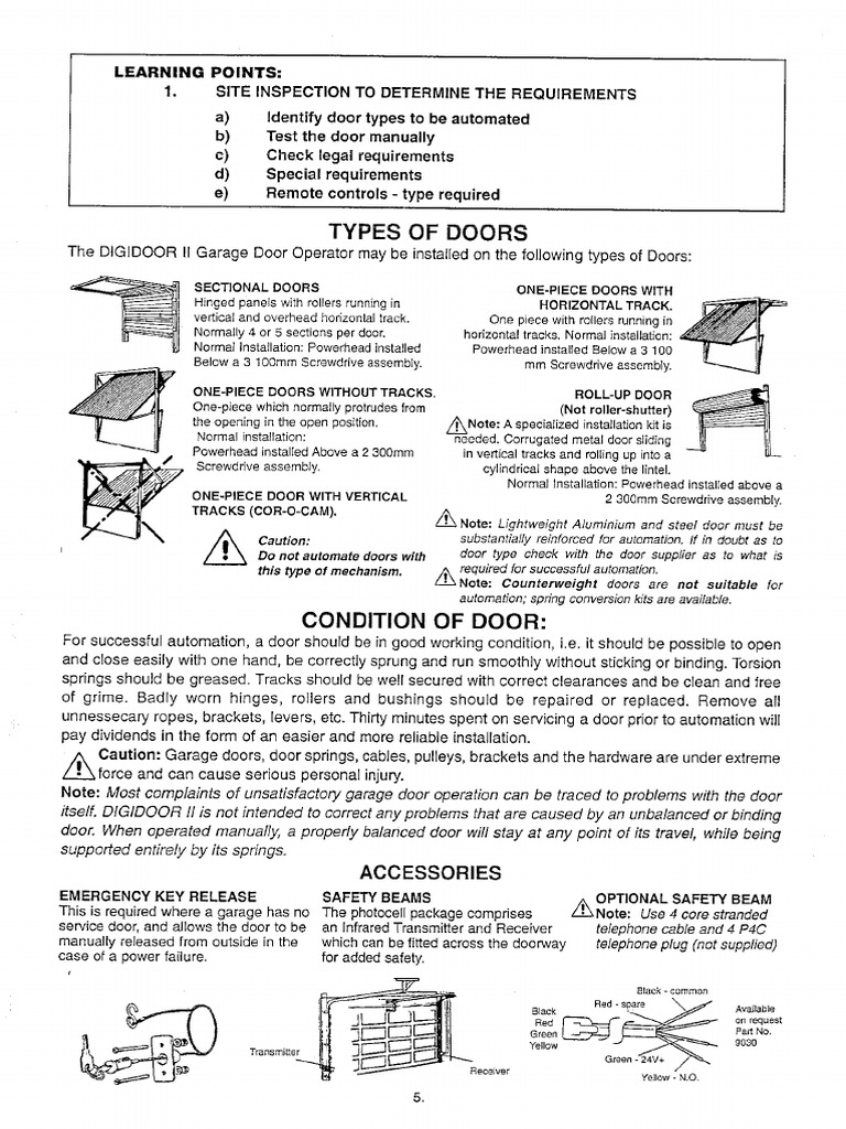 Digidoorii Installationinstructions Pdf