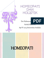 Herbal Medicine Homeopati Dan Holistik