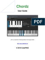 Chordz User Guide PDF