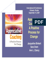 2007 Appreciative Coaching