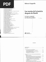 Gargarella Las Teorias de La Justicia Despues de Rawls PDF | PDF